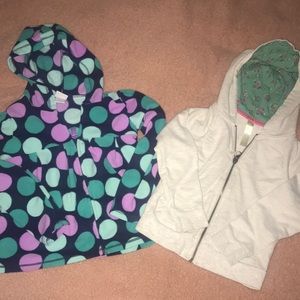 Bundle of Two 4T Girl Jackets